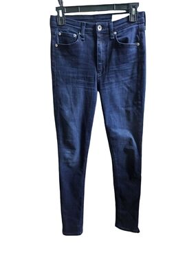 Rag & Bone Dark Wash Skinny Jeans Womens Size 25 Stretch Denim